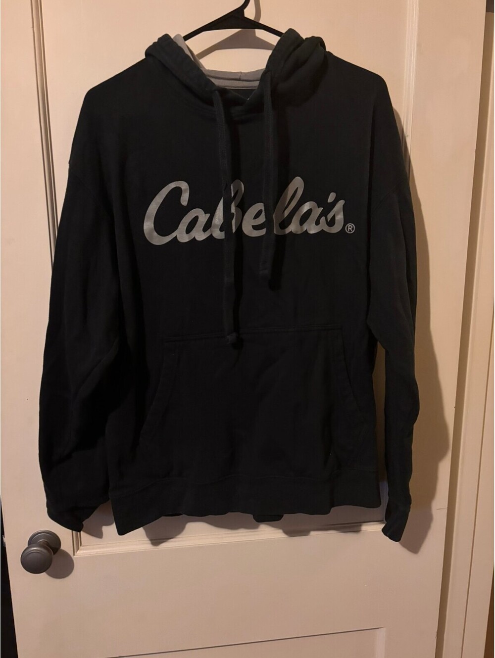 Cabela's black pullover hoodie Large